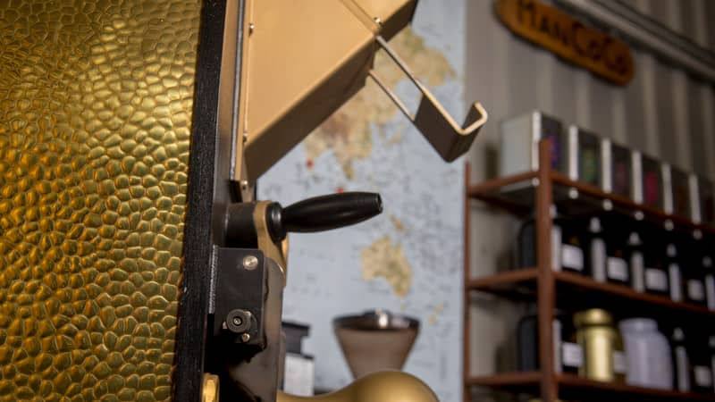 We receive coffee from roasters throughout the UK and Ireland.