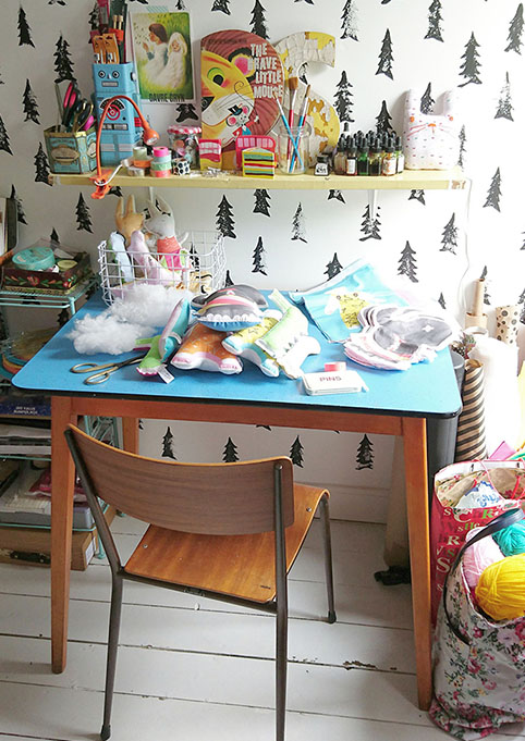 little carousel studio workspace