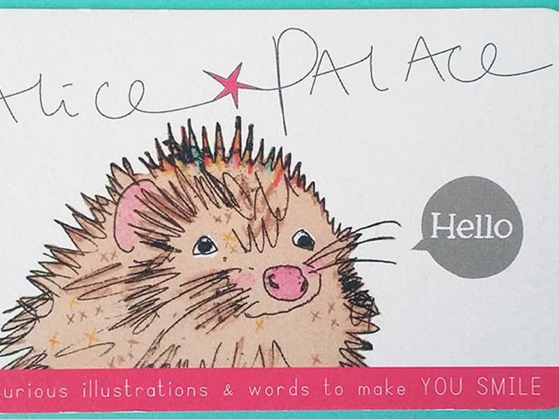 The Alice Palace business card