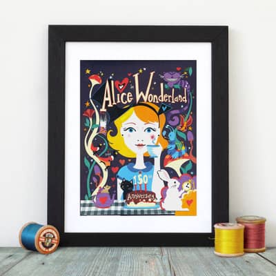 Alice in Wonderland Print