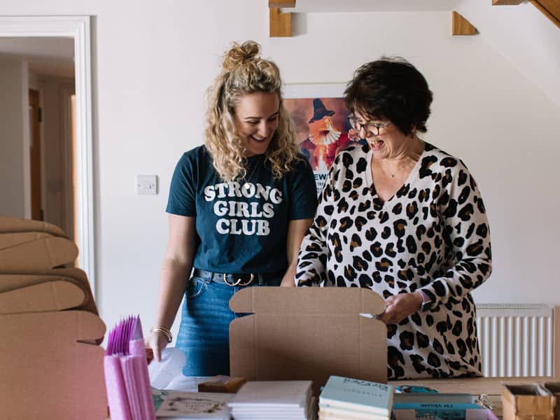 The WILDWOMAN Team - mother and daughter duo, Donna and Collette