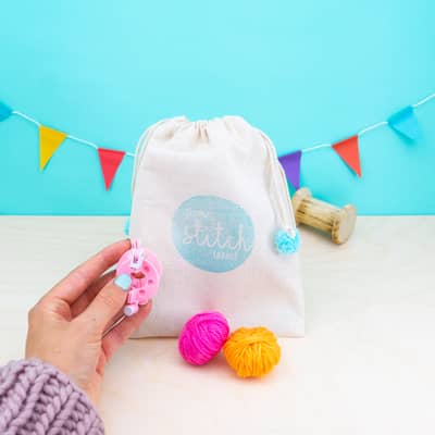 So what is a pom pom maker? Exactly this!