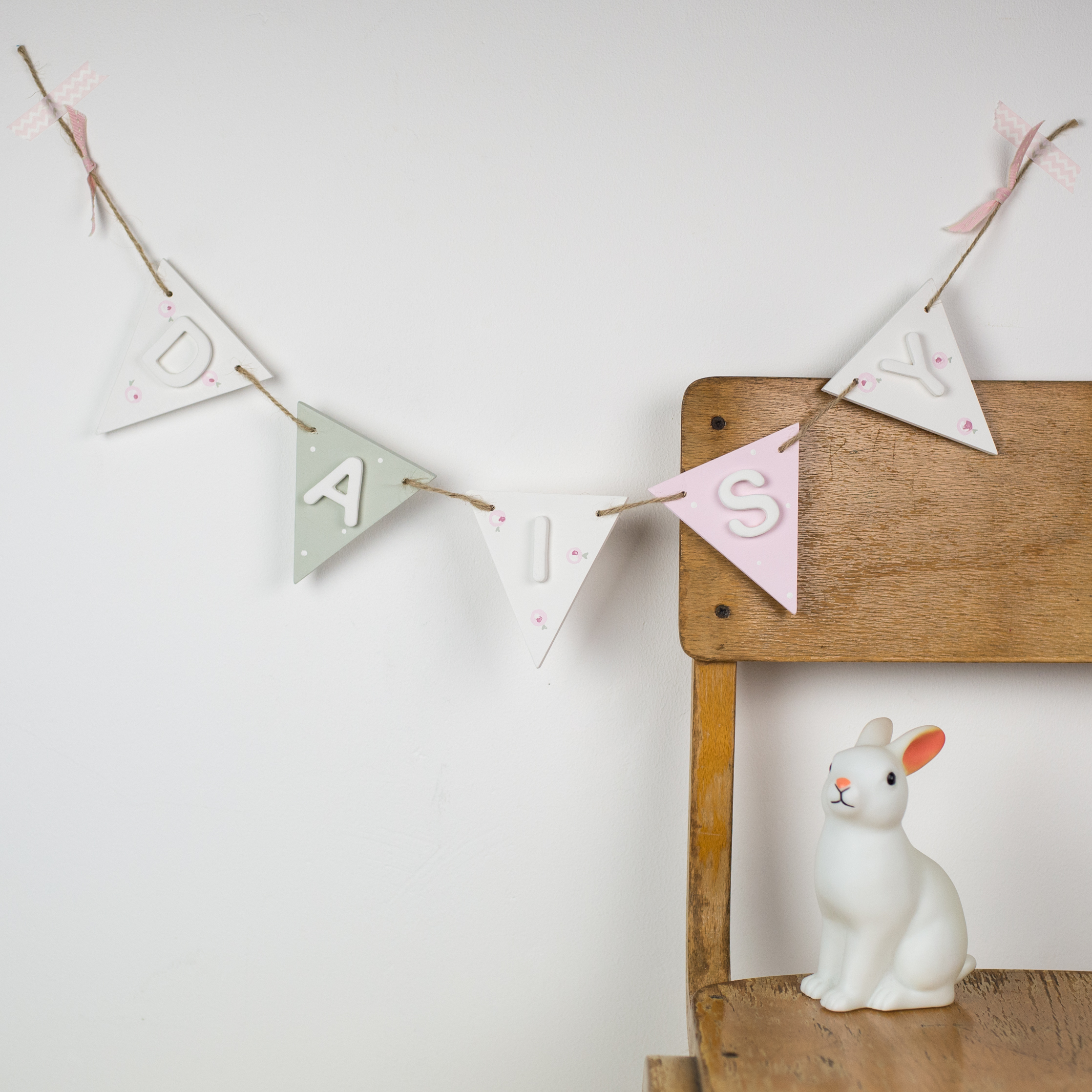 Personalised name bunting