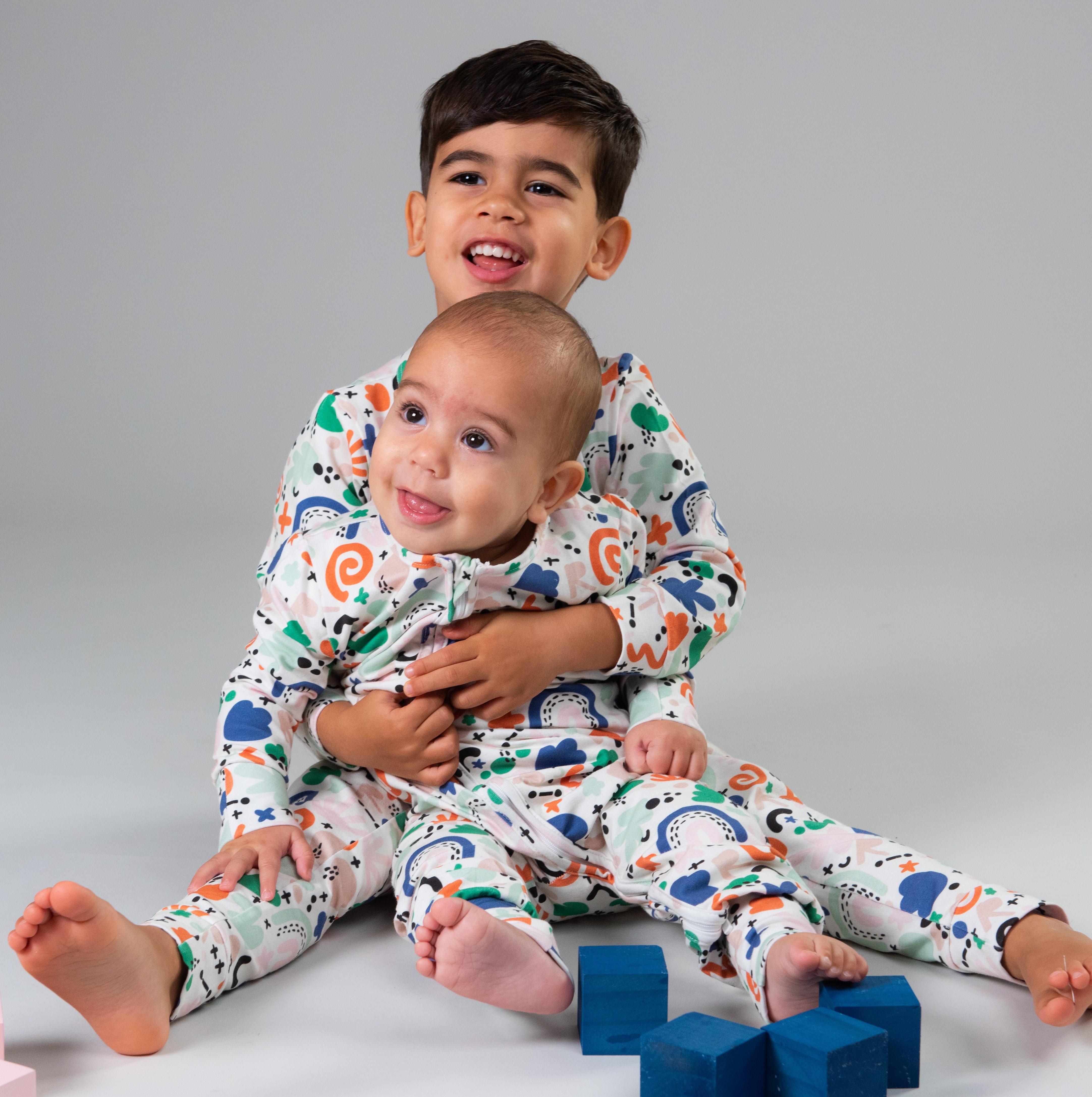Roc + Rudi organic sleepsuit, baby gift