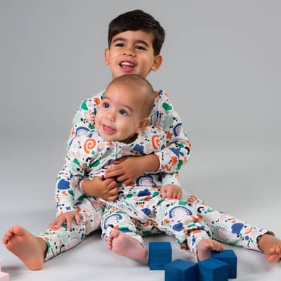 Roc + Rudi organic sleepsuit, baby gift