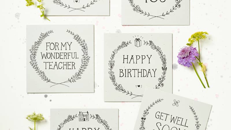 Rustic Greetings Cards