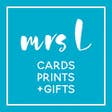 mrs L cards logo