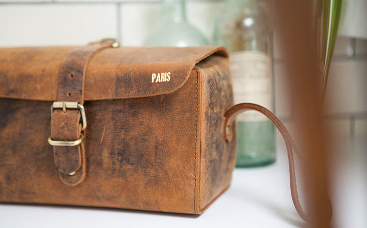 Unique Distressed Leather