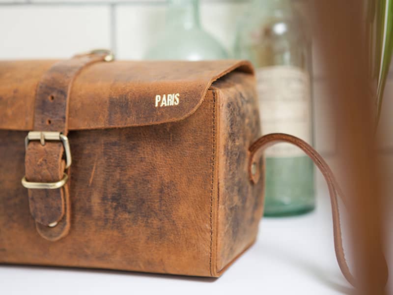 Unique Distressed Leather