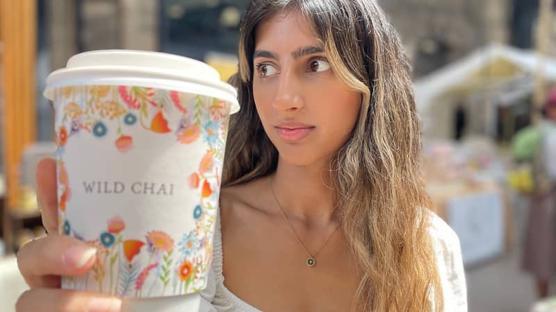 Wild Chai's hot masala chai