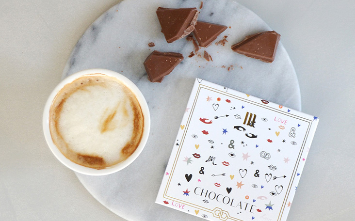 chocolate and coffee gift set