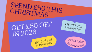 spend 50 get 50 back banner