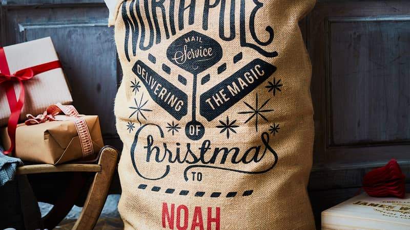Personalised Christmas Sacks