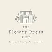 The Flower Press shed logo