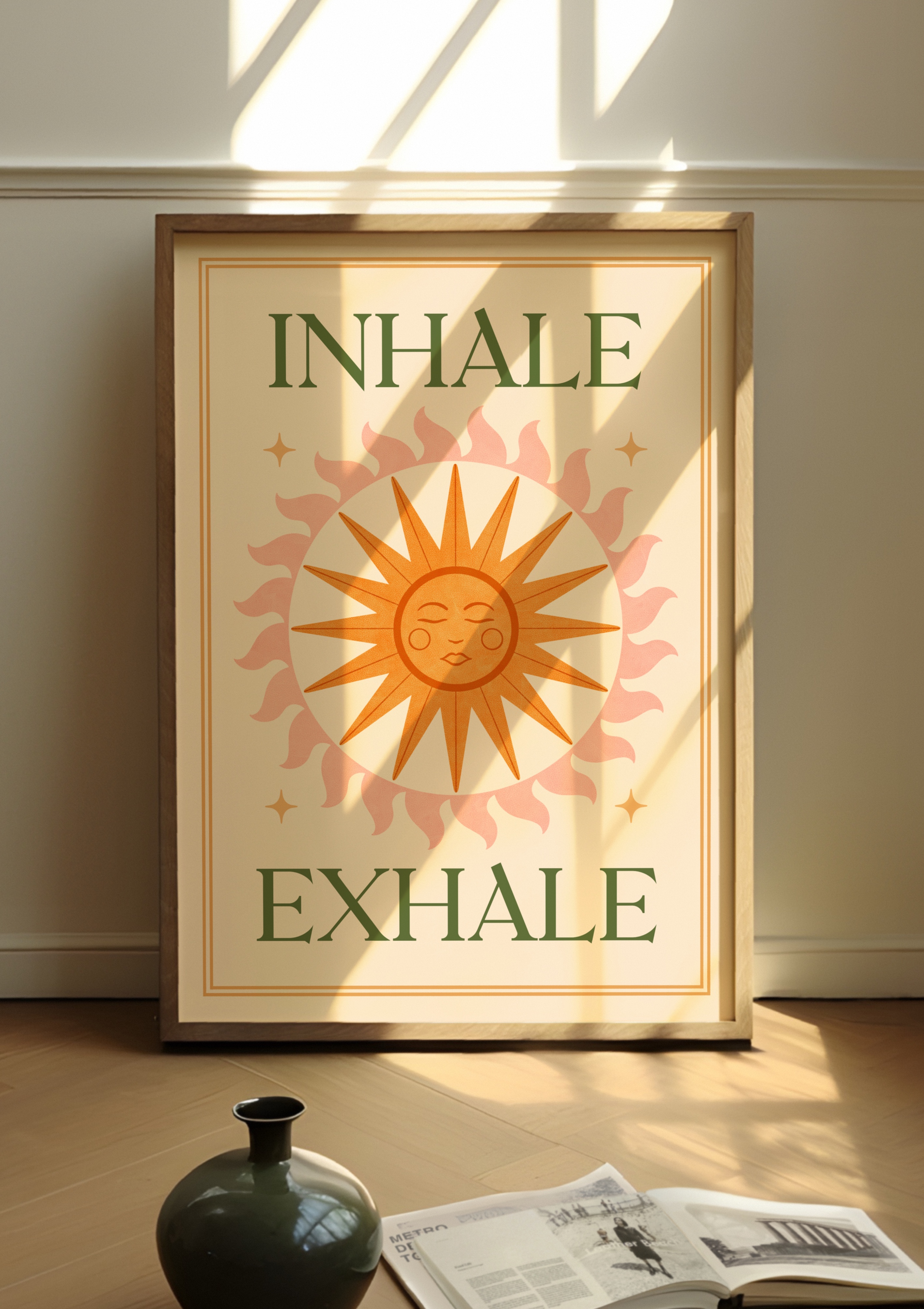 ‘Inhale Exhale’ Print