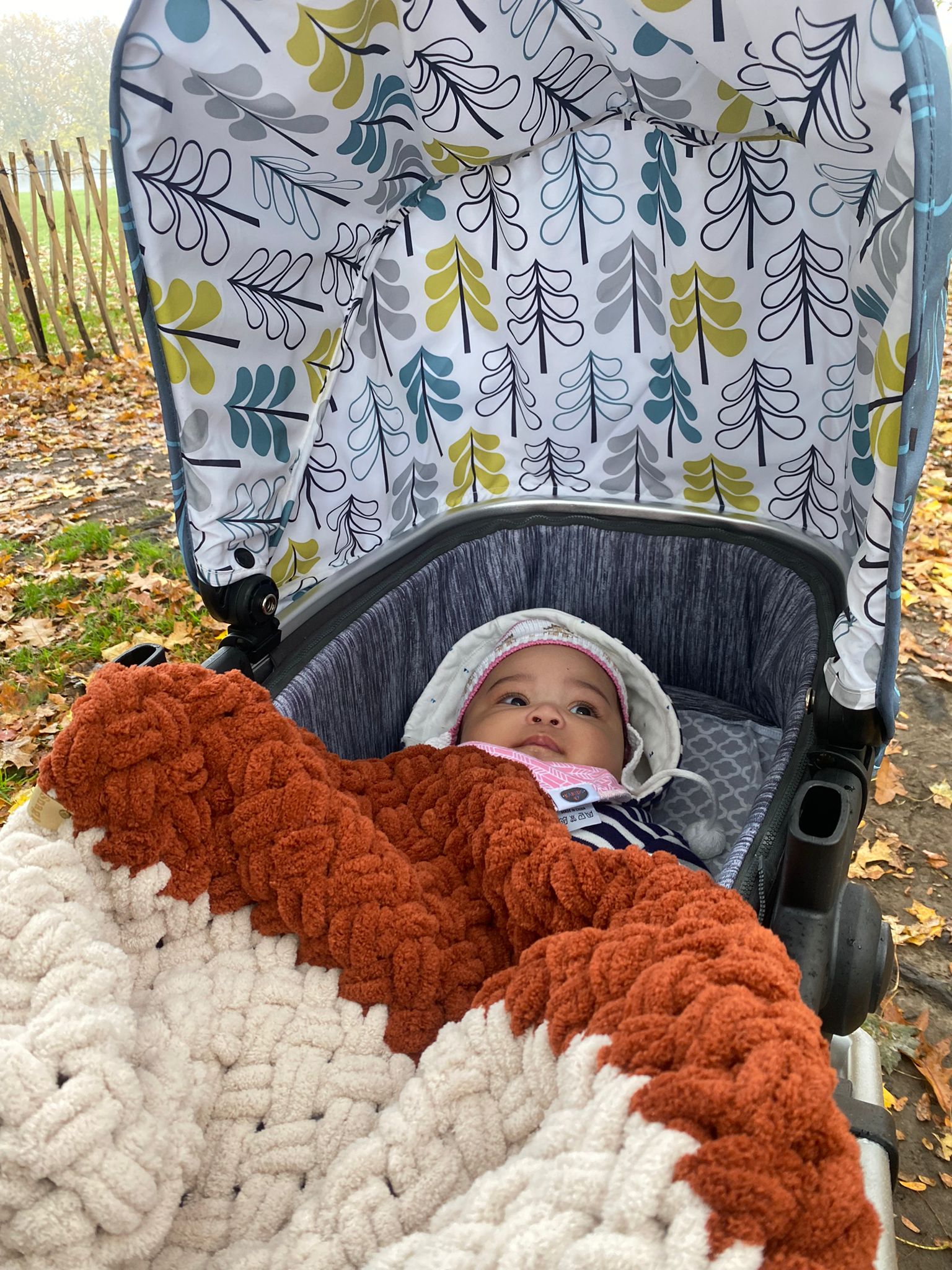 Snagl Blanket Beige and Brown