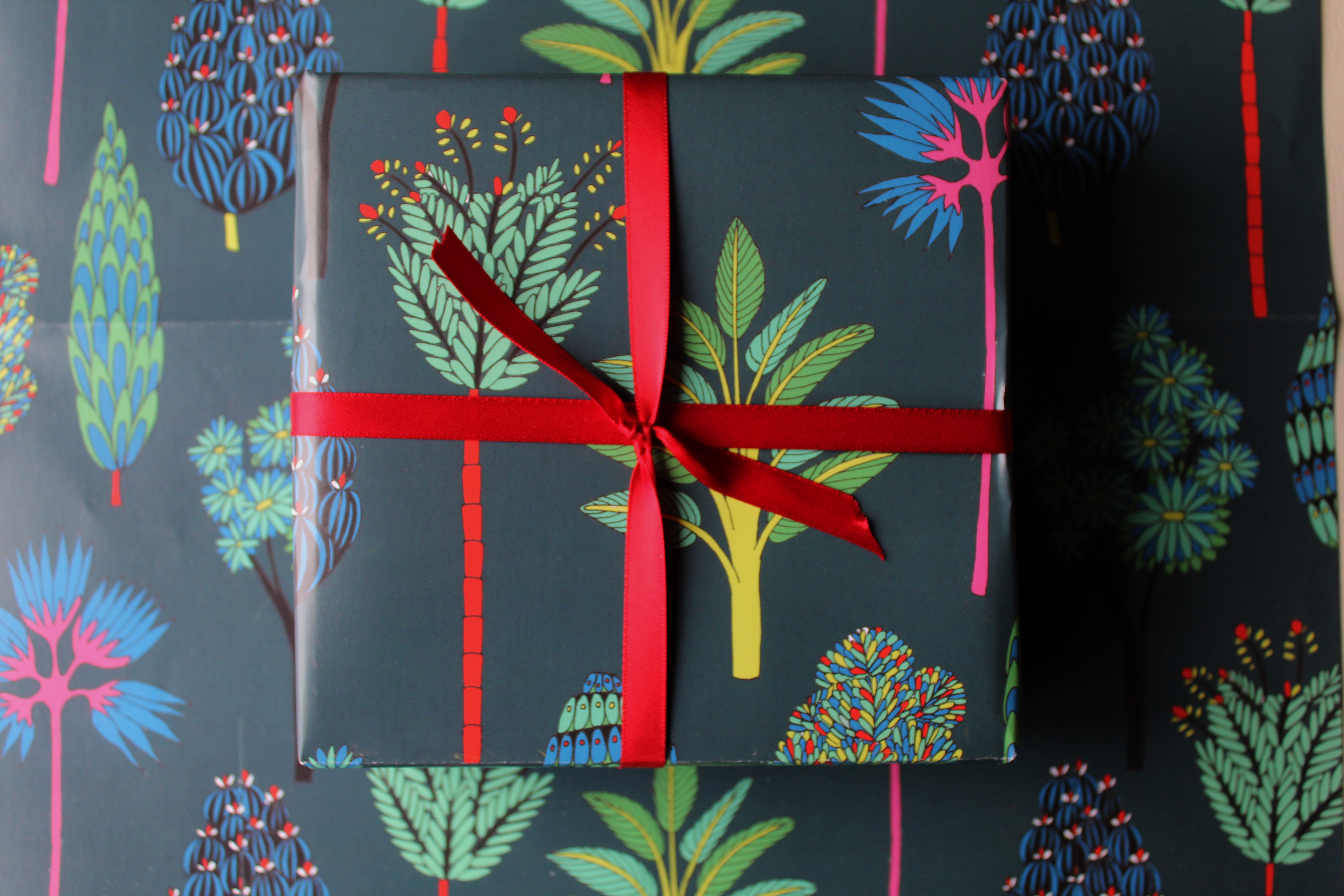 Tropical Garden Wrapping Paper