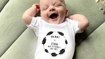Personalised babygrow