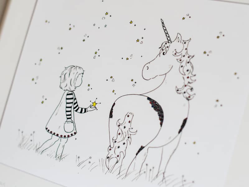 Unicorn Art print