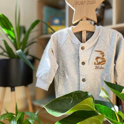 Personalised soft babywear