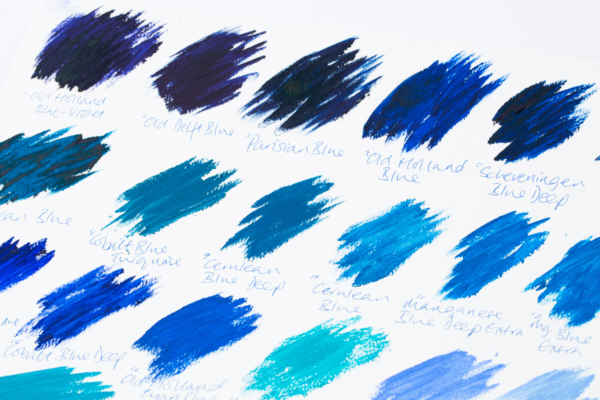 Studio colour worksheet