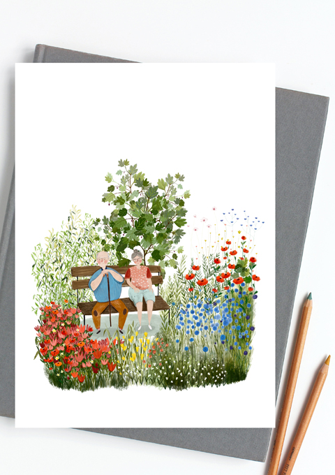 Garden Paradise Gicleé Art Print