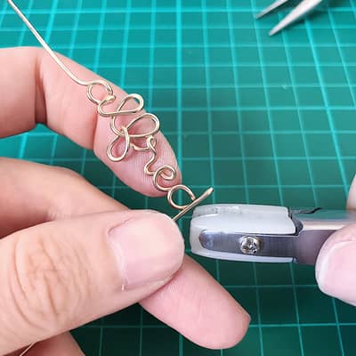 Rachel and Joseph Gold filled and Argentium Silver wire Jewellery shaped freehand in London