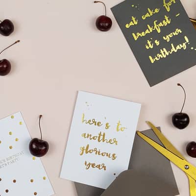 luxury birthday cards