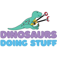 Dinosaurs Doing Stuff logo