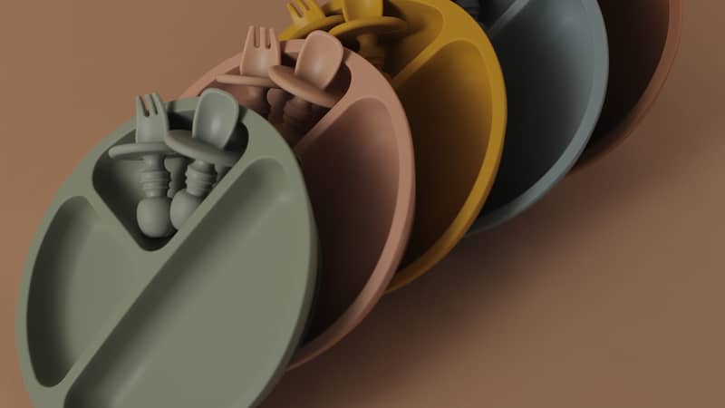 weaning suction plates