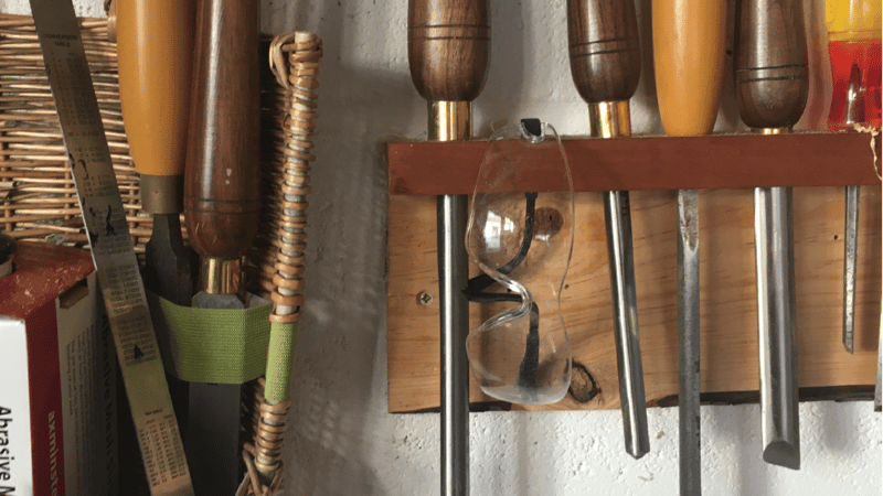 Natasha Craig Woodworker tools