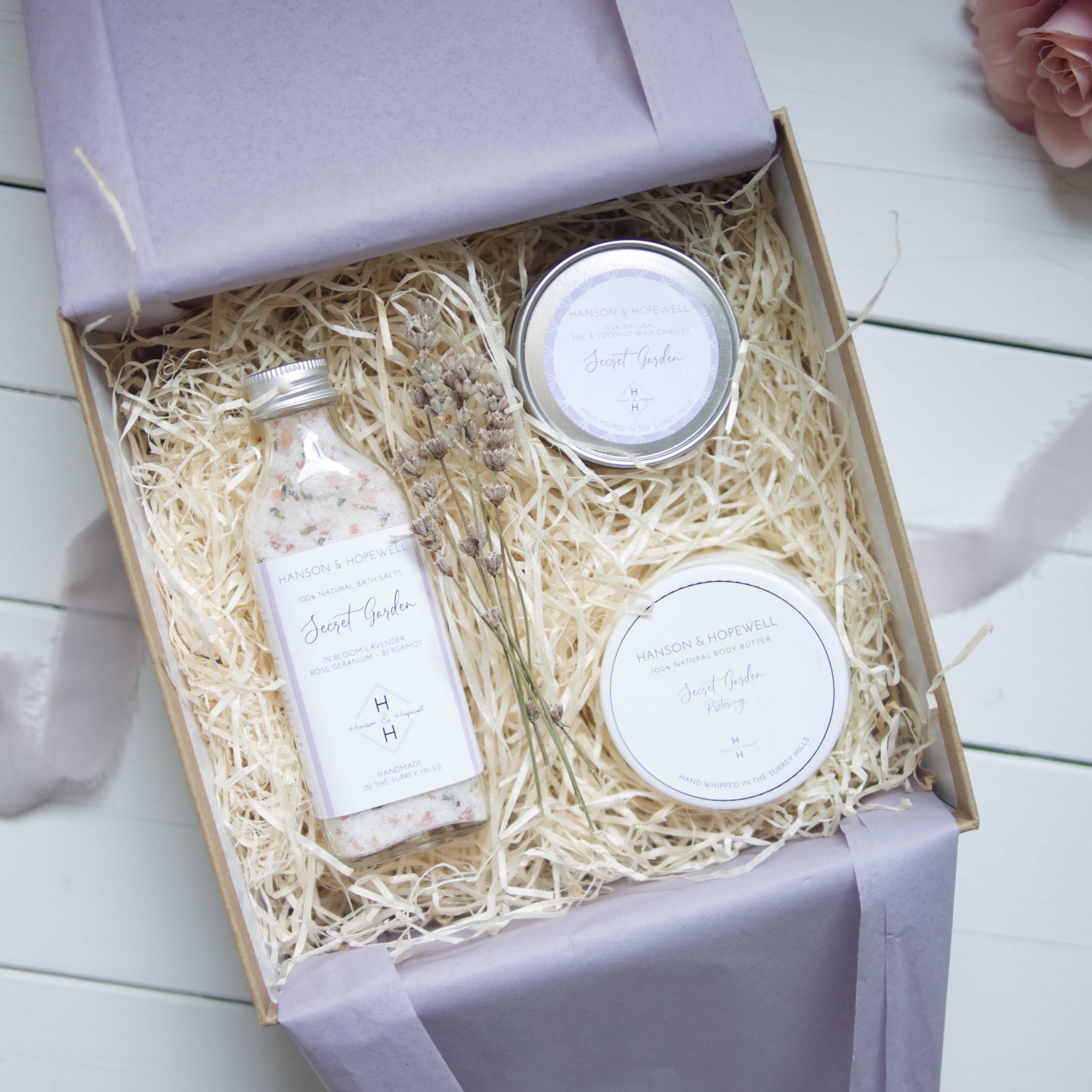 Nurture + Glow Secret Garden Natural Pamper Box