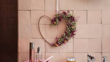 Floral Heart for Valentine's Day