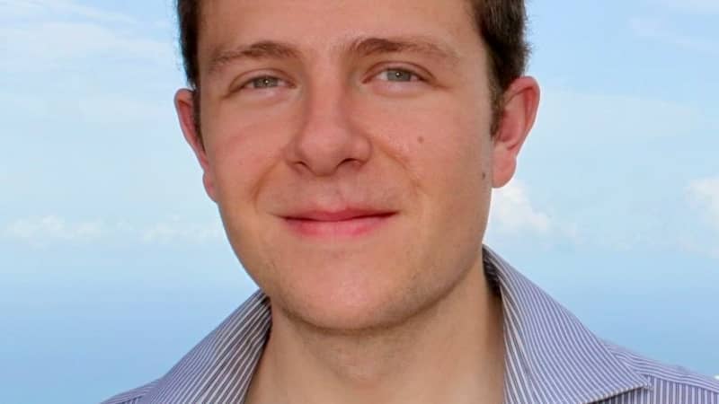 Photograph of map artist Kevin Sheehan