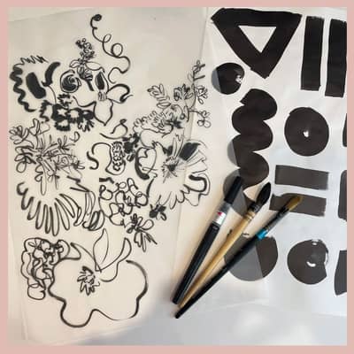 All the prints in my collection are my original artwork