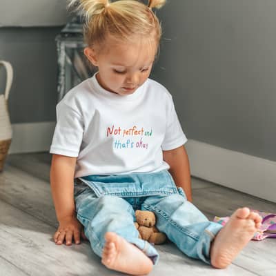 Not perfect and that's OK t-shirt