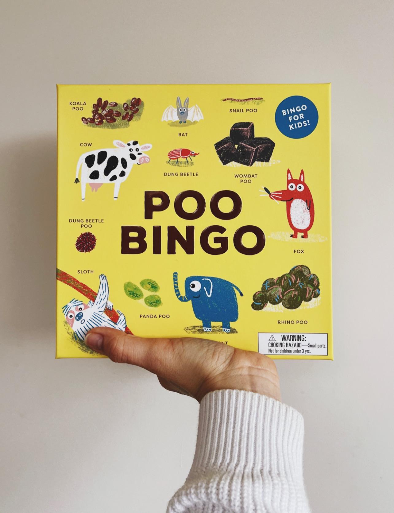 Poo Bingo Board Game