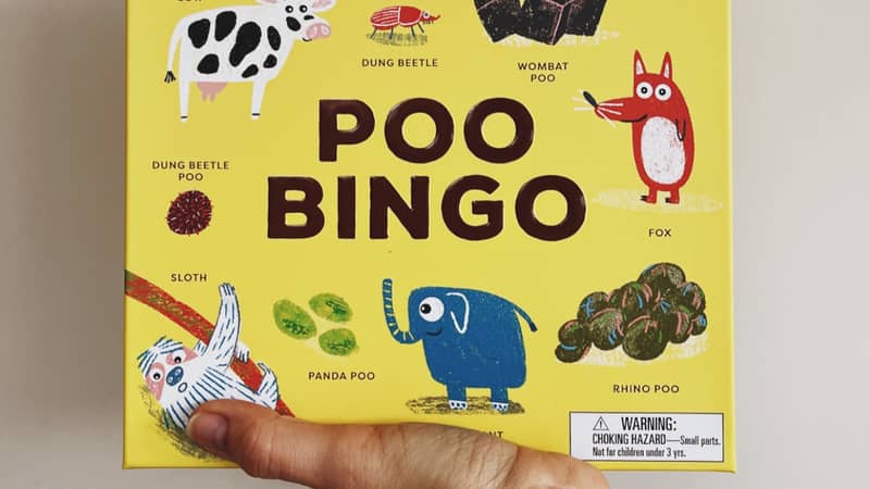 Poo Bingo Board Game