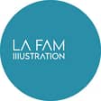 La Fam Illustration logo