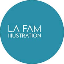 La Fam Illustration logo