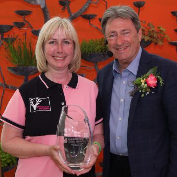 RHS People's Choice Award with Alan Titchmarsh