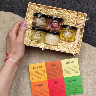 beehype rw honey gift set taster set gift box