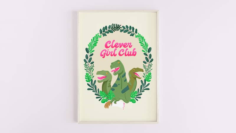 Sunny bunch of tulips in a vase A4 print