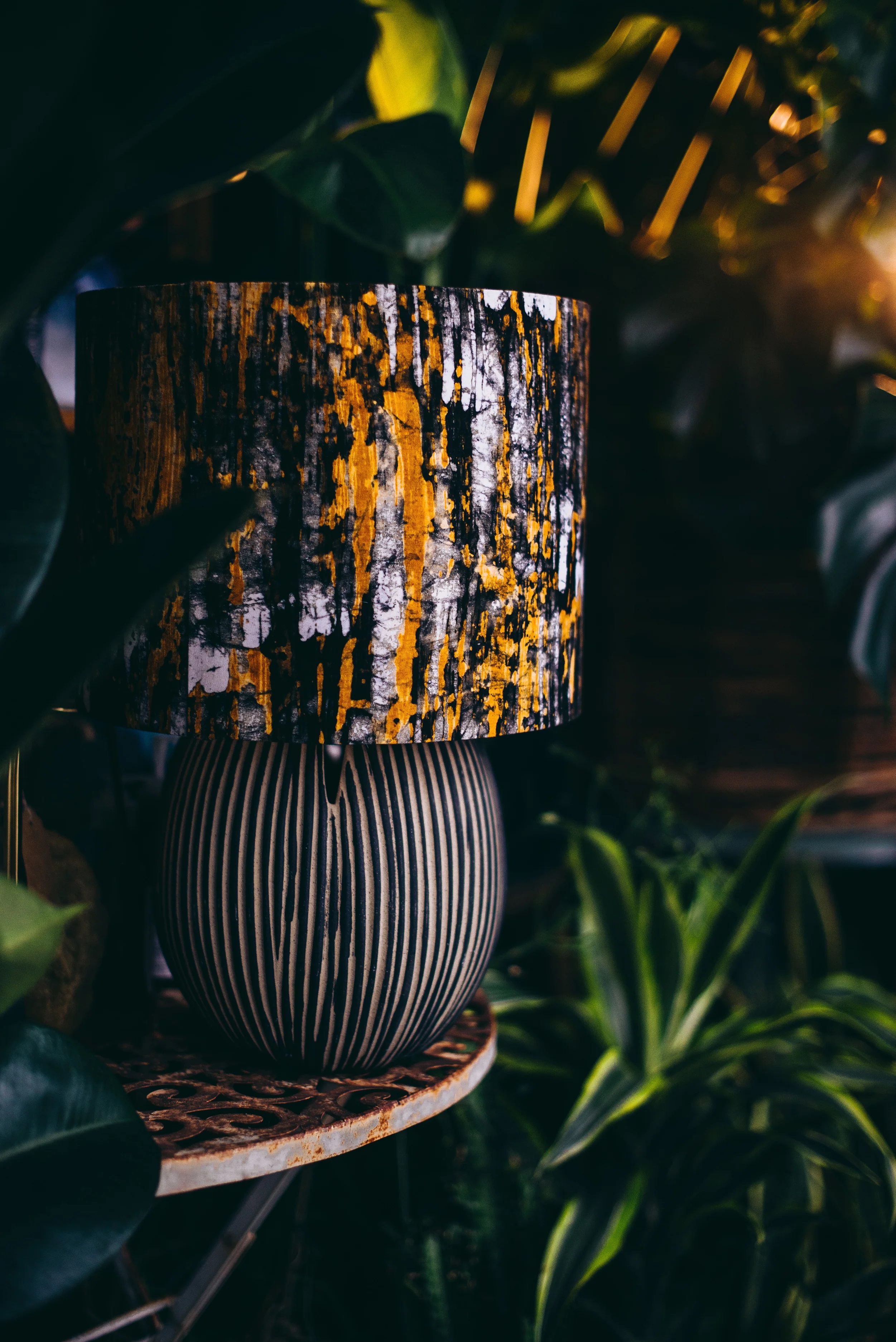 Batik Fabric Lampshade