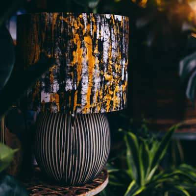Batik Fabric Lampshade