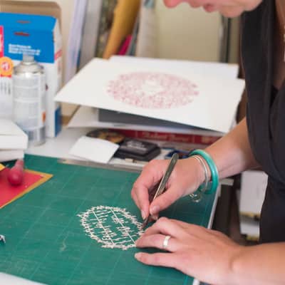 Louise McLaren paper cut artist designer maker