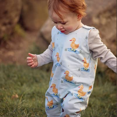 Ducks in the Rain Romper
