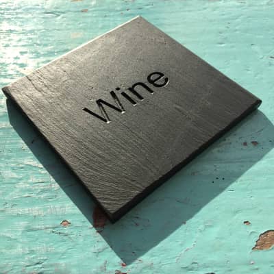 Personalised Welsh slate products.
