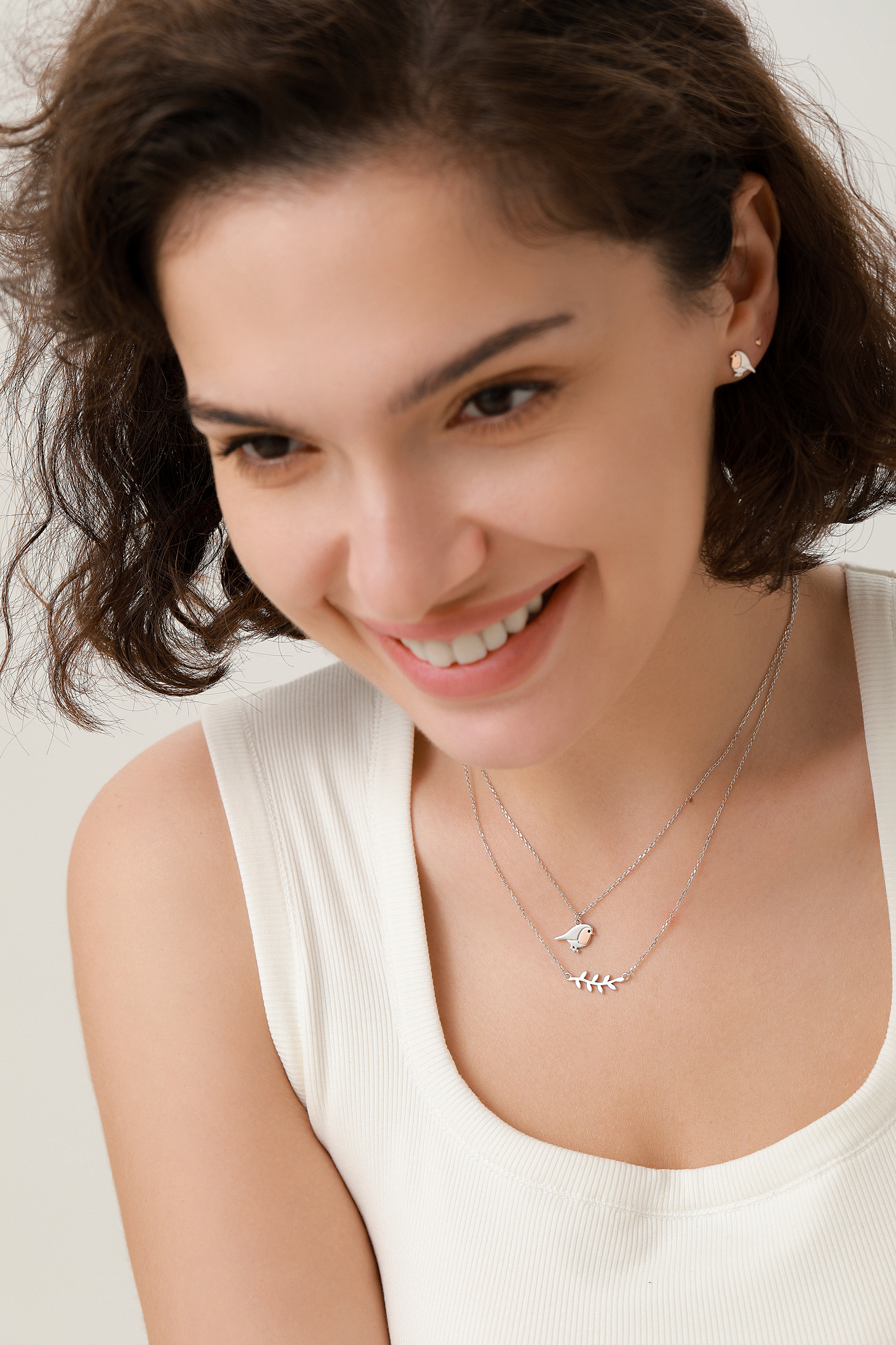 Silver Rain Silver Gold Rings