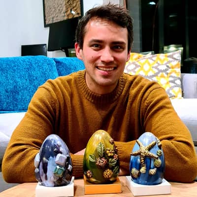 Easter Chocolate House